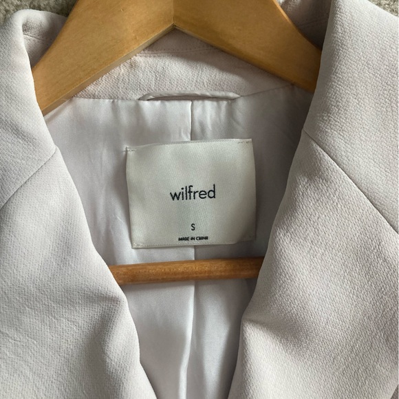 Aritzia Wilfred cherelle blazer, vin gris, size S - Picture 12 of 14